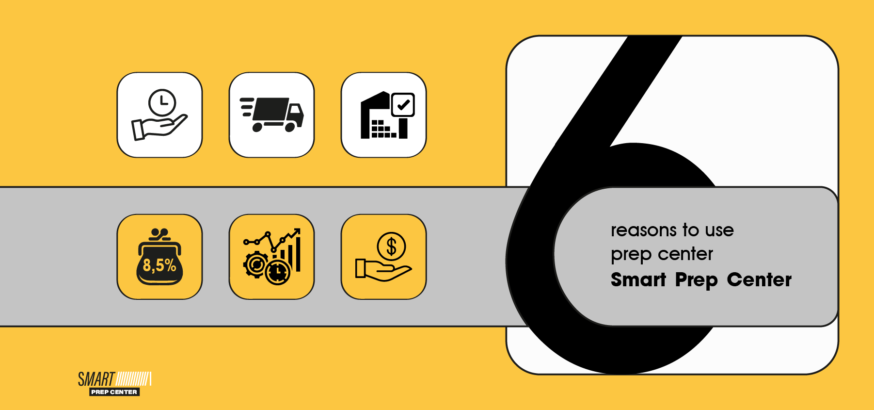 6 reasons to use   prep center Smart Prep Center